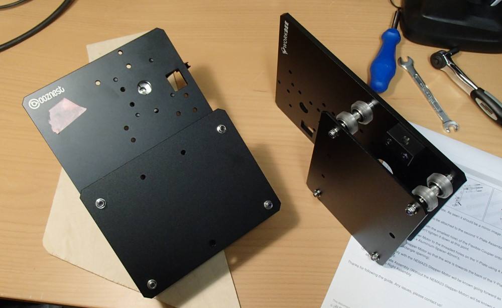 Mechanical assembly: 2. Y-Plates (3)