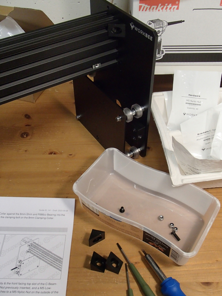 Mechanical assembly: 4. X-Gantry (3)