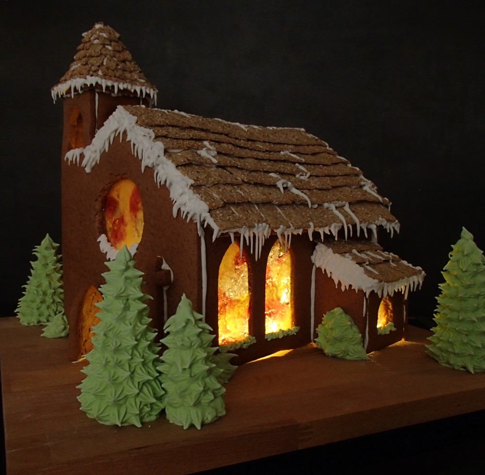 Gingerbread church