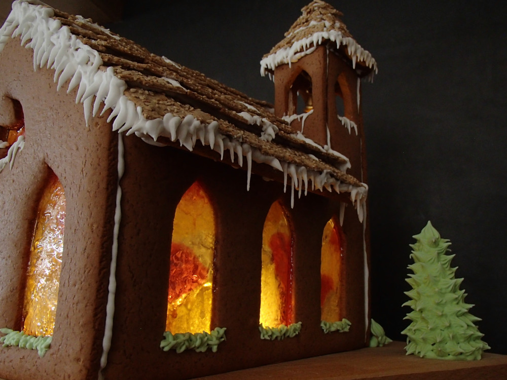 Gingerbread church