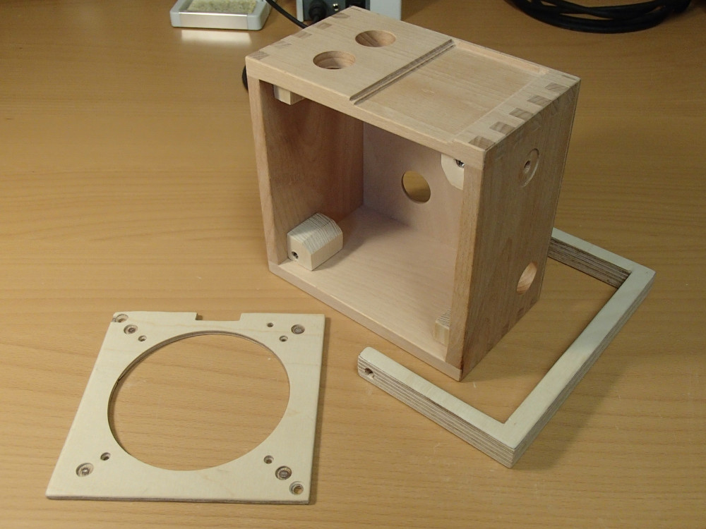Housing parts ready for assembly