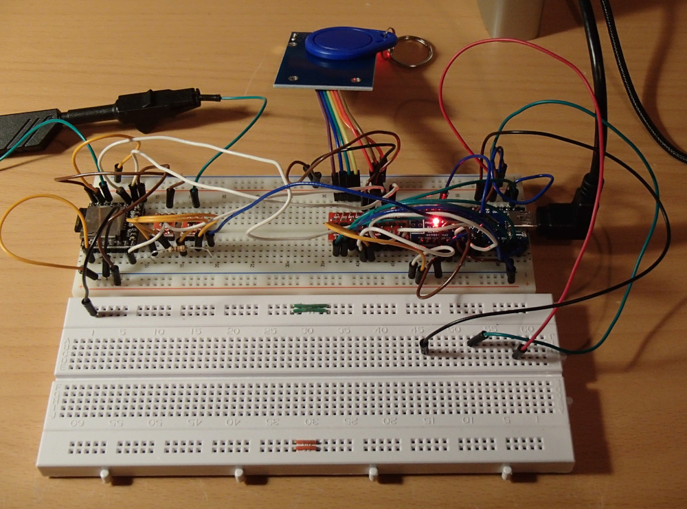 Simplified electronics prototype